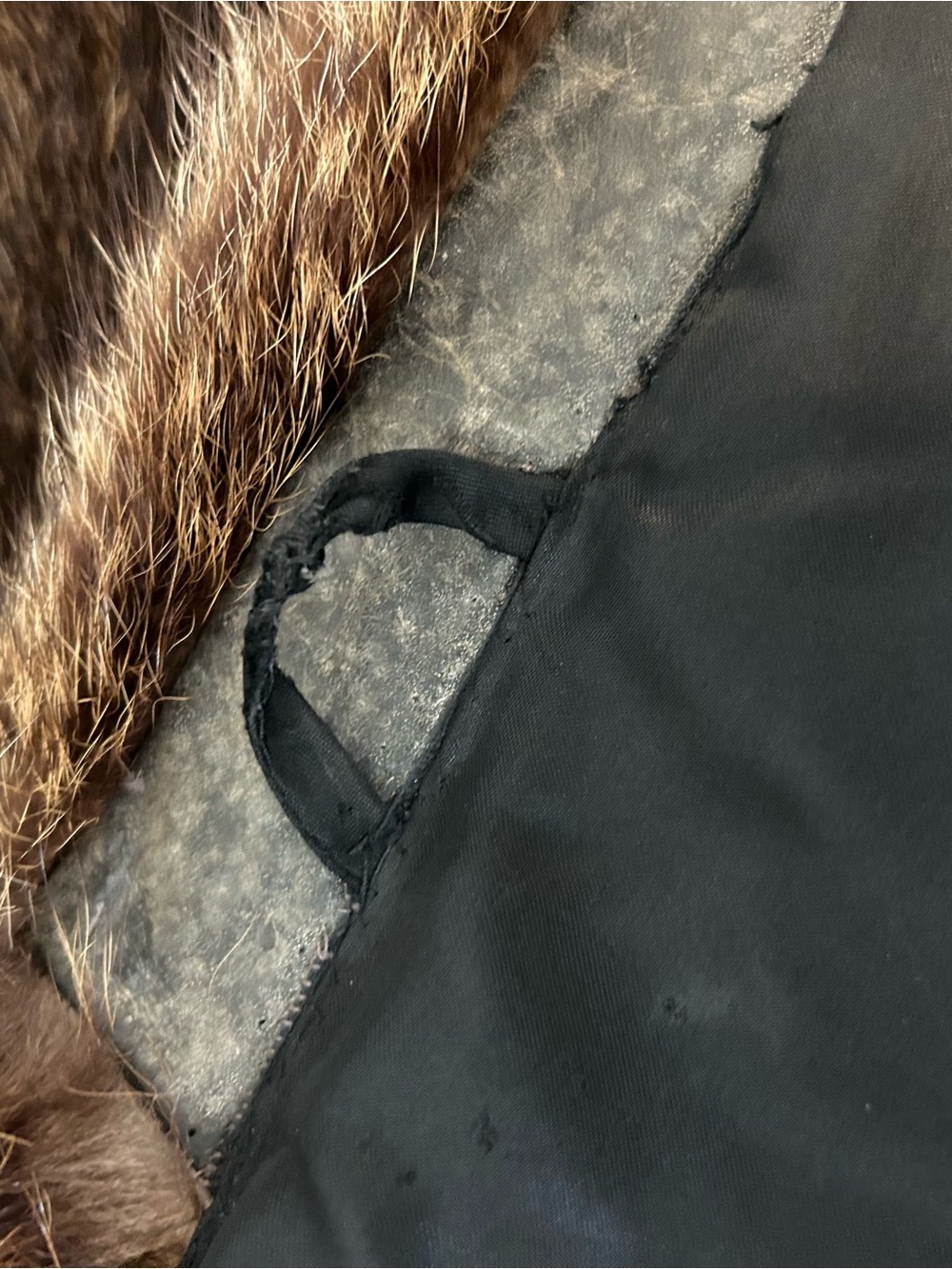 Vintage Long Genuine Fur Coat – 70s Style - Picture 8 of 11